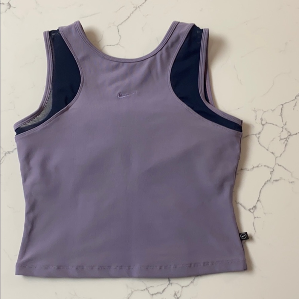 NWOT Nike “dri-fit” athletic tank top-lavender